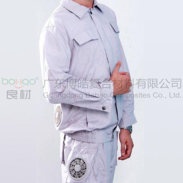 風扇降溫服 迷彩/灰色長袖/短袖降溫服套裝 進口面料 可快速安裝/拆卸